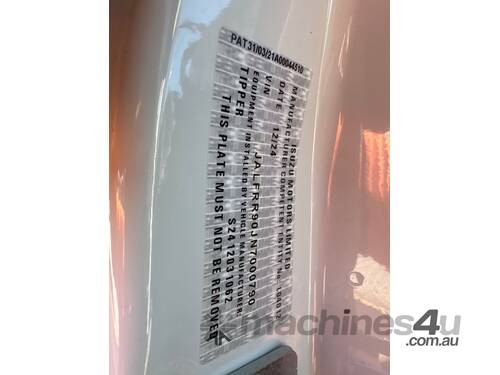 2024 Isuzu FRR 110-240 Tipper