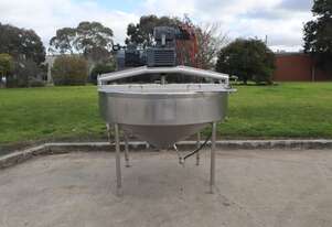 Stainless Steel Jacketed Mixer Mixing Tank - 500L