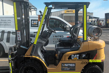   CAT 2.5T LPG Forklift - GPE25NT-C (Bunbury WA)