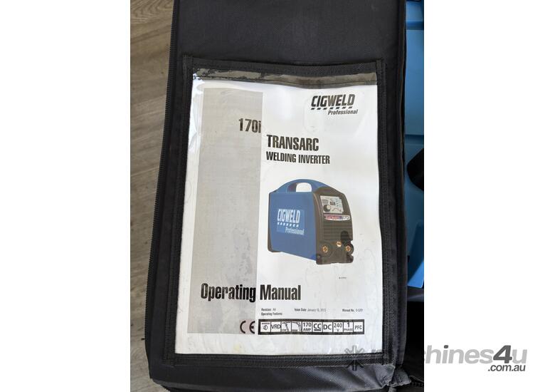 Cigweld 170i inverter welder