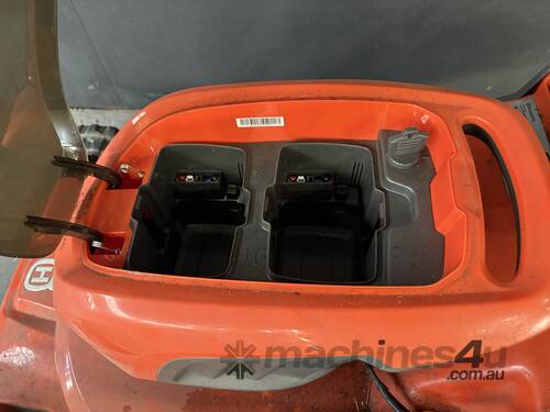 caption Husqvarna Battery Mower