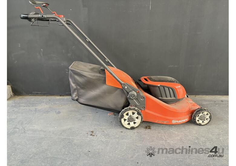 caption Husqvarna Battery Mower