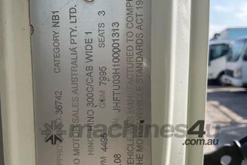 Hino 2008   300 616 Tipper