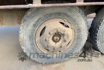 Homemade Dual Axle Flat Bed Trailer **Located Werribee South**