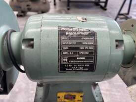 200mm Bench Grinder w/Stand - picture0' - Click to enlarge