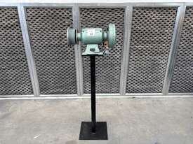 200mm Bench Grinder w/Stand - picture2' - Click to enlarge