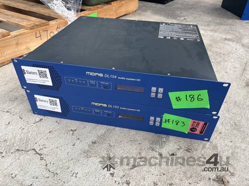 2 x Midas DL154 Audio System I/O