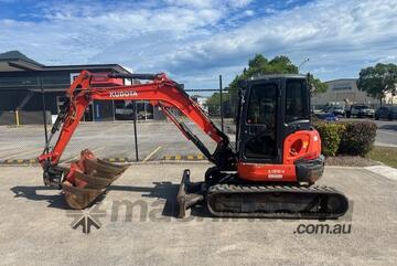 Kubota U55 excavator - can you dig it!