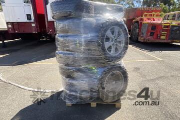 Pallet of Assorted Wheels and Tyres