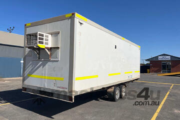 2009 Eurowagon Tandem Axle Site Caravan