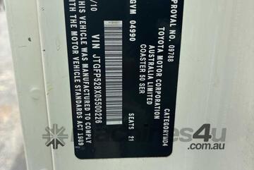 2010 Toyota Coaster 50 Series Bus