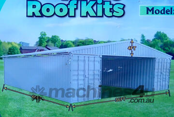   11m x 12m Shipping Container Steel Shed Roof Kit