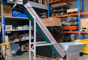 Conveyor Belt with Magnetic Pulley