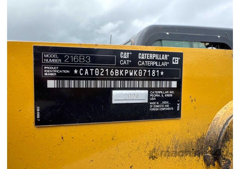 2024 Caterpillar 216B Skid Steer Loader