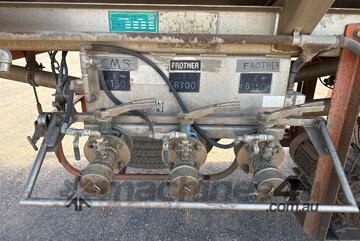 2003 Tieman Tri Axle Liquid Tanker Trailer