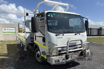2014 Isuzu NPR 275 3 155 4x2 Tray Truck