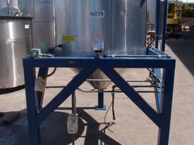 Stainless Steel Storage - Capacity 1,000 Lt. - picture0' - Click to enlarge