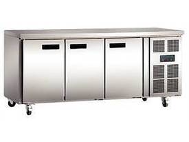 Polar G597-A - 3 Door Counter Fridge 417Ltr - picture0' - Click to enlarge