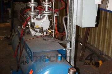5.5KW liquid ring vacuum pump system with tank and