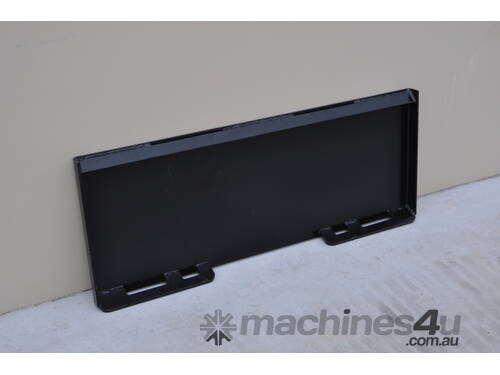 caption Versatach Universal Weld-on Unpainted Attachment Hitch Plate