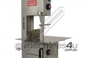 MB-210 Meat & Bone Bench Band Saw - Stainless Steel Slide Out Bottom Tray To Catch Blade Off Cut Mea