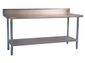 NEW 1500X600 STAINLESS STEEL SPLASH BACK BENCH - picture0' - Click to enlarge