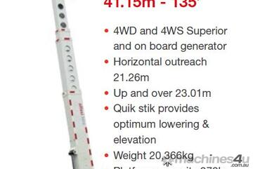 Genie   Z135 41.15m - 135 Genie   Z135 41.15m - 135