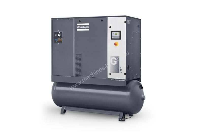 Click to view full size photos ELECTRIC ROTARY SCREW COMPRESSORS - G15 -76 CFM