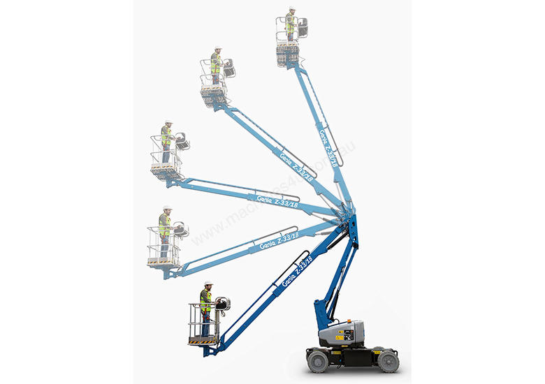 New Genie Z33 18 110m Articulating Boom Lift in , Listed on Machines4u