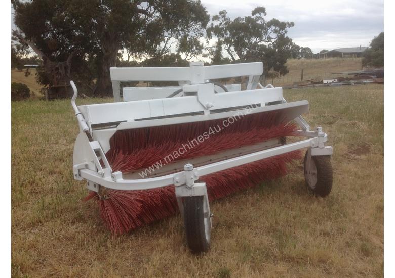 caption Skid Steer Road Sweeper