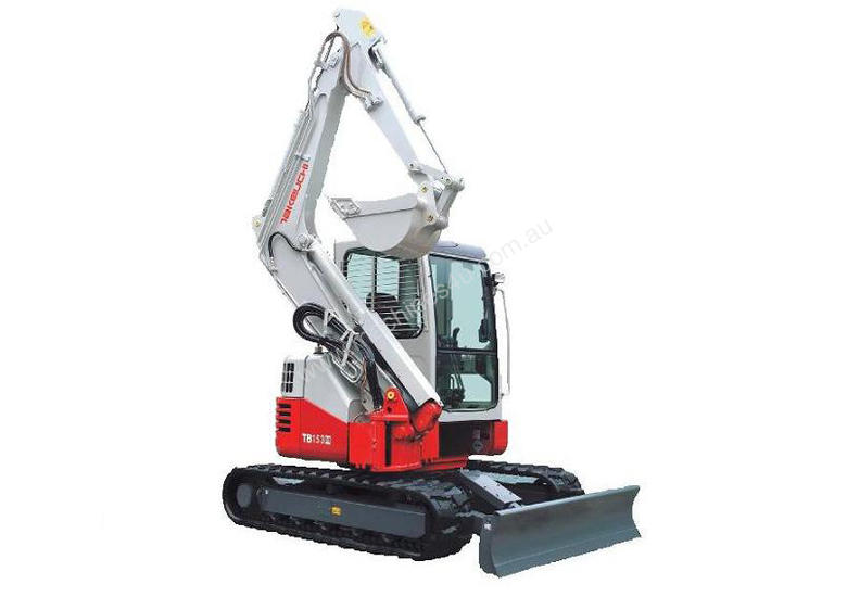 caption NEW : 5.5T MINI EXCAVATOR FOR SHORT AND LONG TERM DRY HIRE