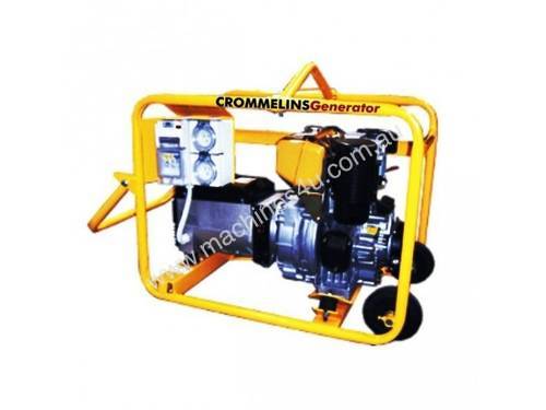 Crommelins 5.6kVA Generator Worksite Approved