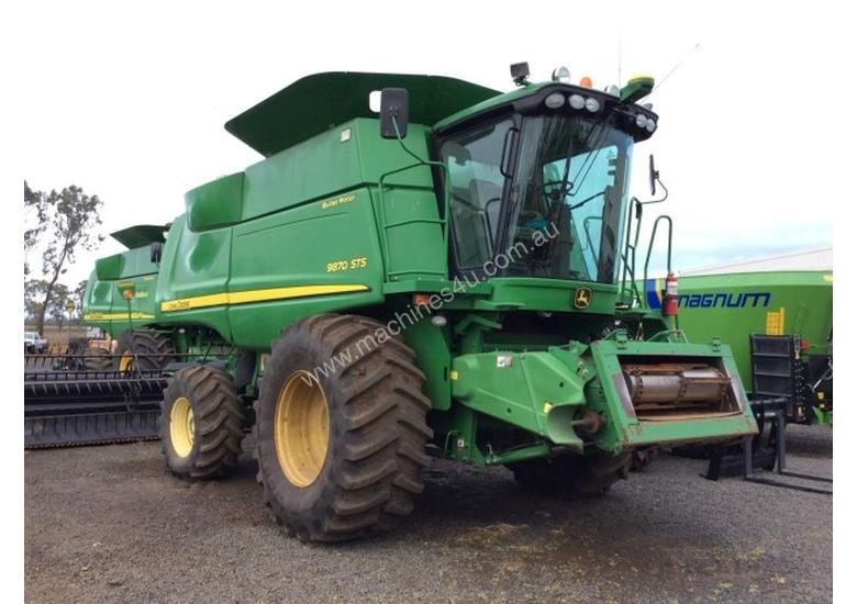 Used John Deere 9870 STS Combine Harvester in DALBY, QLD Price 200,000