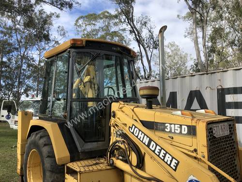 4x4 John Deere 315D Backhoe 