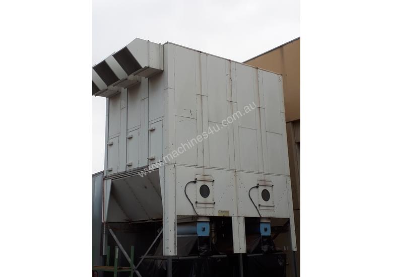caption PRICE REDUCED on Large Reverse-Air Dust Extractor and Fan, 33,000 m3/hr, Fully Functional