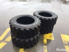 Workmate Skid Steer Tryes, Lot of 4 Tyre Size: 10-16.5 Item Appears In An Unused Condition - picture0' - Click to enlarge