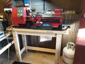 SIEG SC4 Hi Torque Lathe, Bench and Tool Trolley, with accessories. - picture0' - Click to enlarge