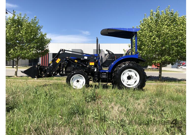 caption TANNERTRACK - LOVOL M504 50HP 4WD Tractor inc Loader & 4in1 Bucket