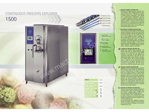Technogel Explorer 1500 Continuous Freezer