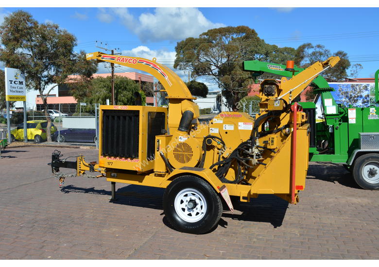 caption Rayco RC1220 12” Wood Chipper