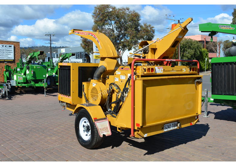 caption Rayco RC1220 12” Wood Chipper