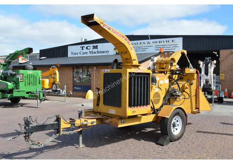 caption Rayco RC1220 12” Wood Chipper