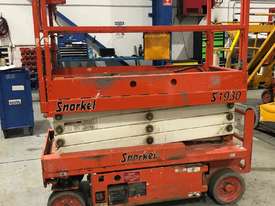 19ft Electric Scissor Lift - Snorkel - picture0' - Click to enlarge