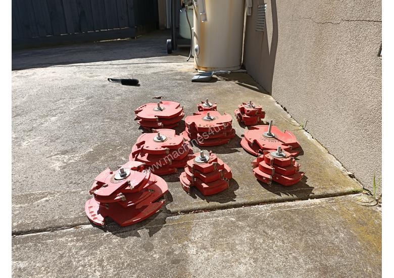 Used 2007 european Spindle Moulder European window cutter set Spindle Moulder Cutters in