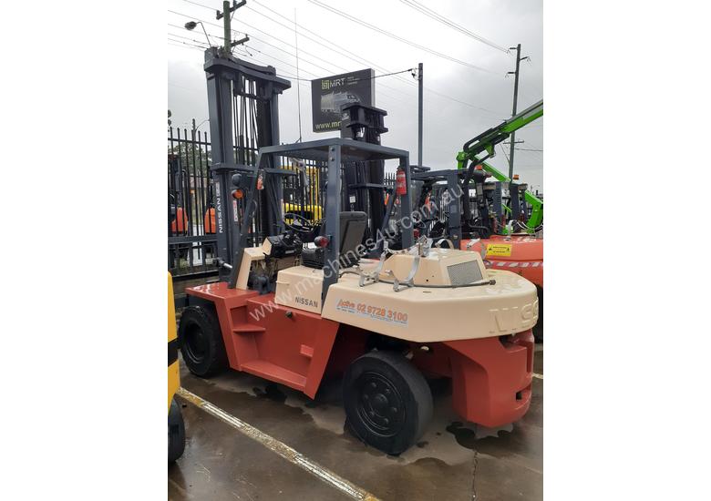 Used 2002 Nissan Nissan Gas forklift 7 Ton for sale02 Model 5m lift