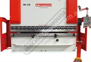 Metalmaster Hydraulic NC Pressbrake 176T x 3200mm Estun with Safety Laser Guards Metalmaster Hydraulic NC Pressbrake 176T x 3200mm Estun with Safety Laser Guards