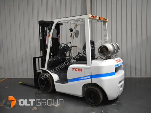 Unicarriers FG25T3C TCM 2.5 Tonne Forklift 4.8m Container Mast 2017 Model 