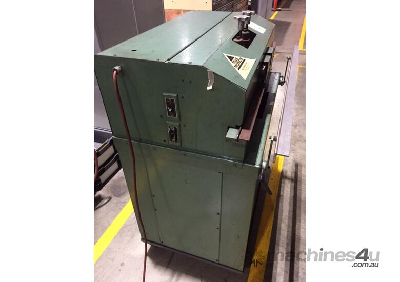 Used Falls Products. D-Burring Machine for deburring the edges of ...