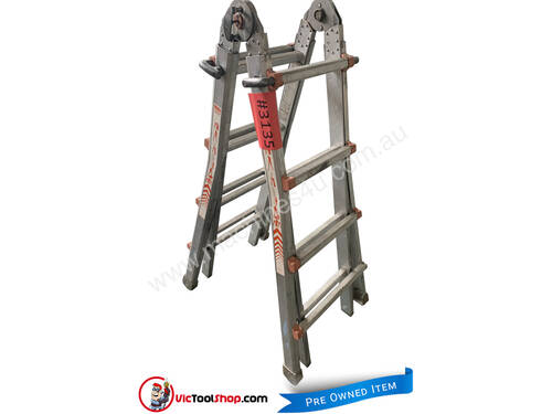 Waku Transformer Ladder Compact Telescopic Extension Double Sided Industrial 120kg