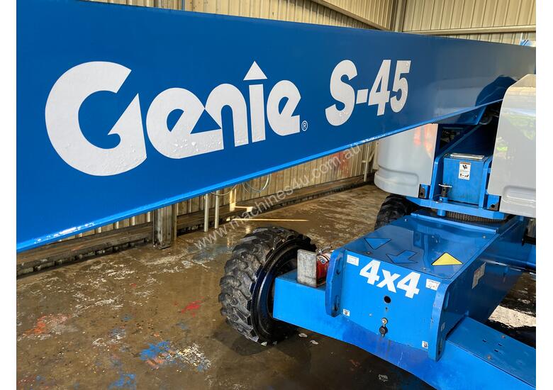 Used 2015 Genie S45 Telescopic Boom Lifts In Qld